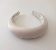 Load image into Gallery viewer, Duchess satin padded headband