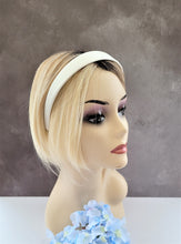 Load image into Gallery viewer, Ivory Silk Headband Hair Band 2 cms Wide Pure Silk Satin