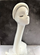 Load image into Gallery viewer, Ivory Silk Headband Padded