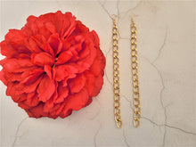 Load image into Gallery viewer, Long Chain Earrings Ultra Lightweight 19 cms Drop