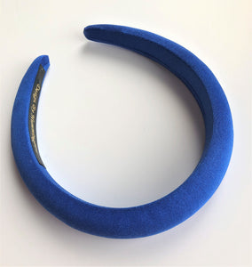 Narrow Satin Padded headband - Colour options