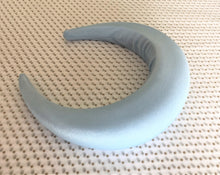 Load image into Gallery viewer, Extra tall padded satin halo headband 4 cms height