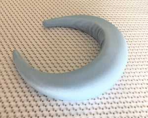 Extra tall padded satin halo headband 4 cms height