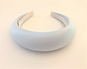 Duchess satin padded headband
