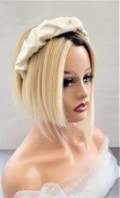 Load image into Gallery viewer, Silk Headband Ruched Ruffle Scrunchie Design