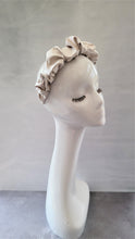 Load image into Gallery viewer, Silk Headband Ruched Ruffle Scrunchie Design