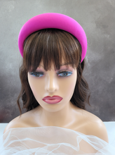 Load image into Gallery viewer, Duchess satin padded headband