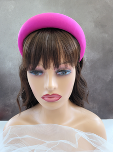 Duchess satin padded headband